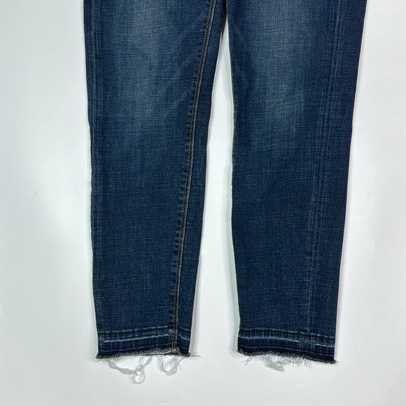 Lucky Brand Raw Hem Brooke Capri Jeans Size 6/28 - Picture 4 of 13